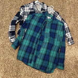 Lot of 2 Flannels